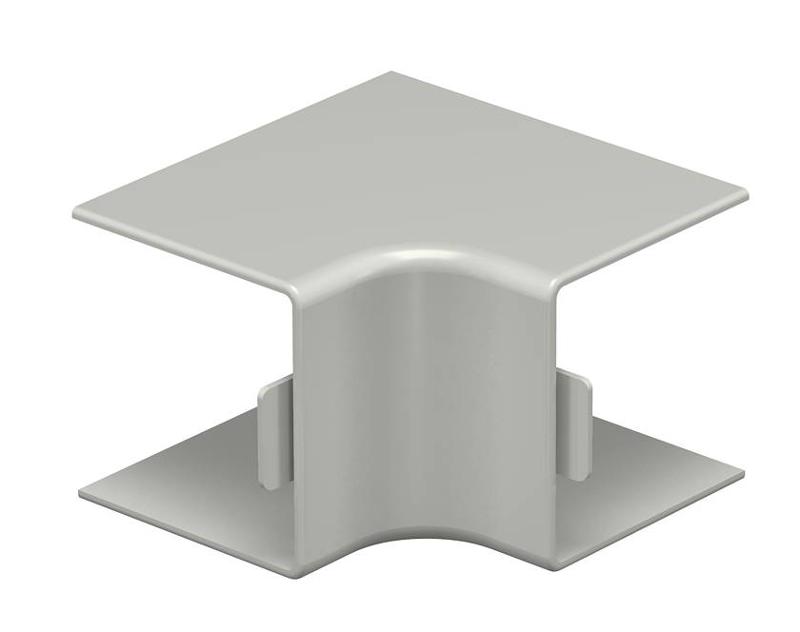 Крышка внутреннего угла кабельного канала WDK 40x40 мм (ПВХ,серый) (WDK HI40040GR) | 6158293 | OBO Bettermann — OBO Bettermann