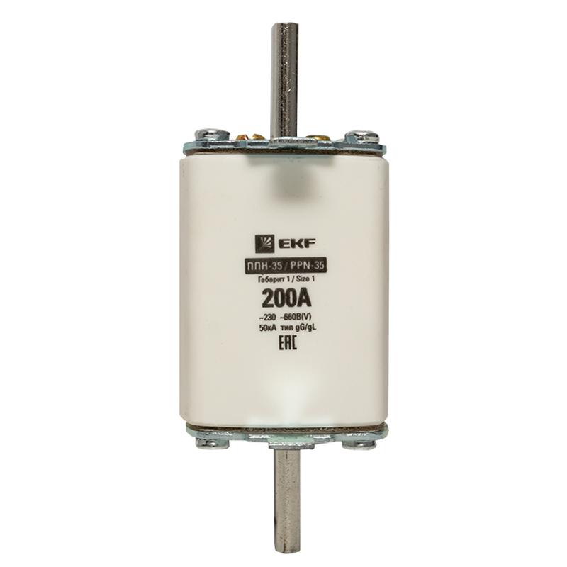 Плавкая вставка ППН-35 250/200А габарит 1 | fus-35/250/200 | EKF — миниатюра 5