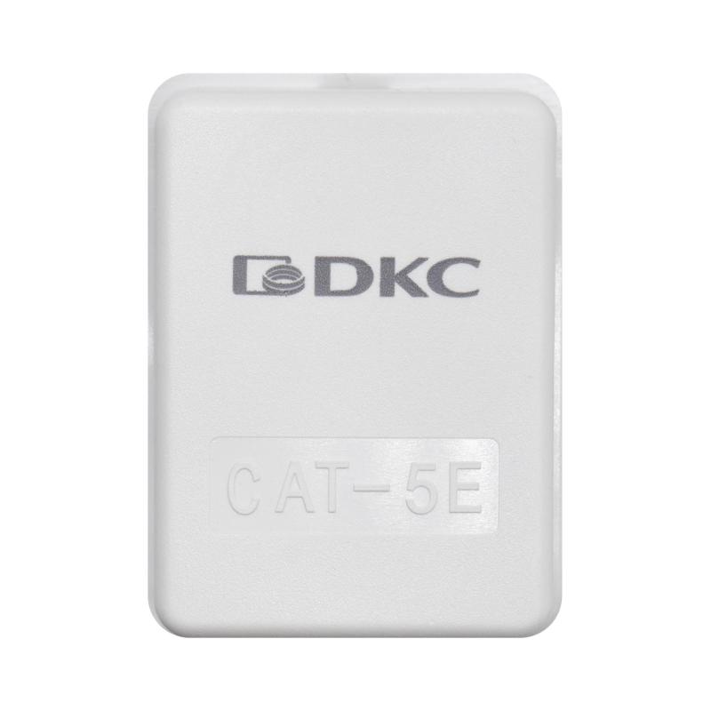 Универсальная розетка CAT5E Keystone, 1 порт | RNW5E1WH | DKC — миниатюра 4