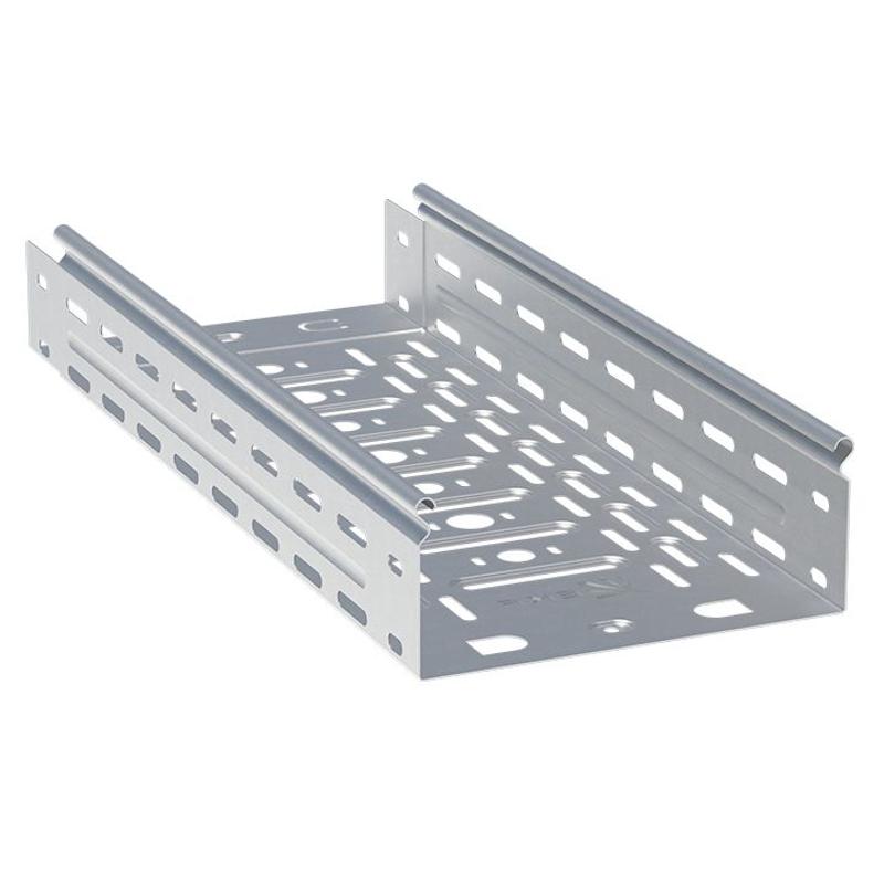 Лоток перфорированный металлический 50х400x3000-1,2мм (12 м) HDZ | L5040001-1,2-HDZ | EKF — EKF