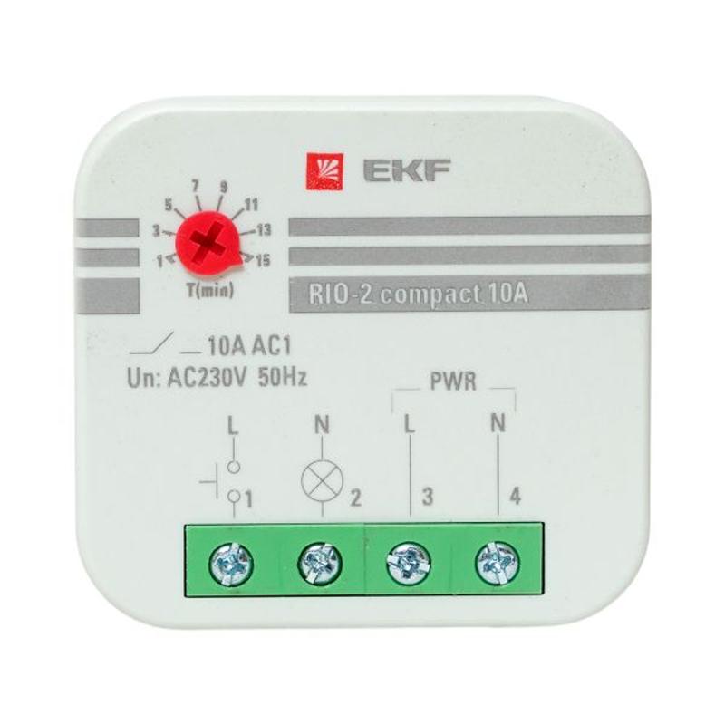 Импульсное реле RIO-2 compact 10А EKF PROxima | rio-2k-10 | EKF — миниатюра 4