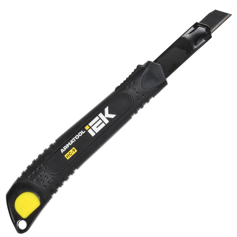 ARMATOOL Нож строительный AUTO-lock 9мм НС-9 SK2  | TNC71-09 | ИЭК — миниатюра 3