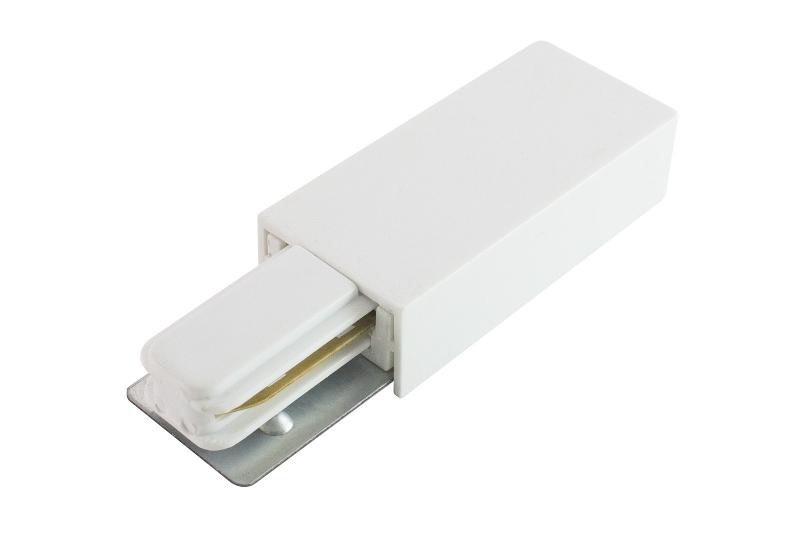 Коннектор для шинопровода осветительного TLC-01-WH-P белый | SQ0369-0331 | TDM — TDM ELECTRIC