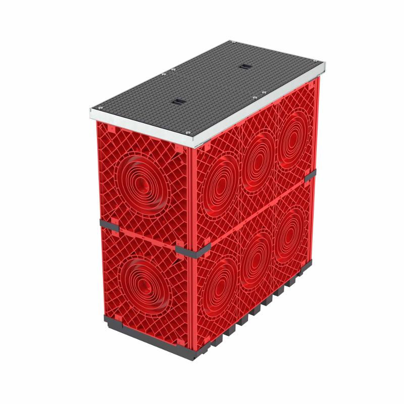 Колодец пластиковый для кабельной канализации с крышками, 750х375х750 | 270375 | DKC — DKC (ДКС)