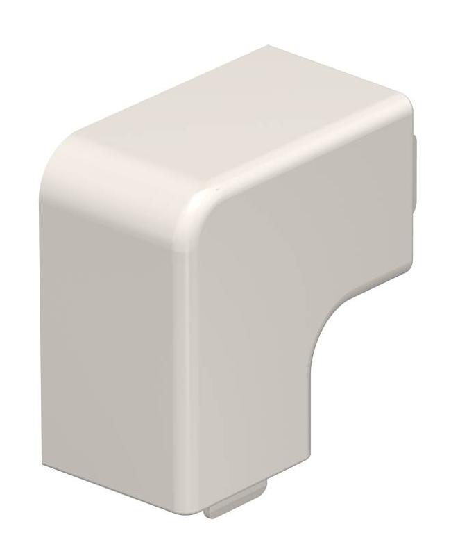 Крышка плоского угла кабельного канала WDK 25x25 мм (ПВХ,кремовый) (WDK HF25025CW) | 6161235 | OBO Bettermann — OBO Bettermann
