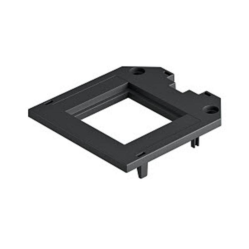 Накладка монтажной коробки UT3 для 1xModul45 82.5x76 мм (полиамид,черный) (UT3 P1) | 7408751 | OBO Bettermann — миниатюра 2