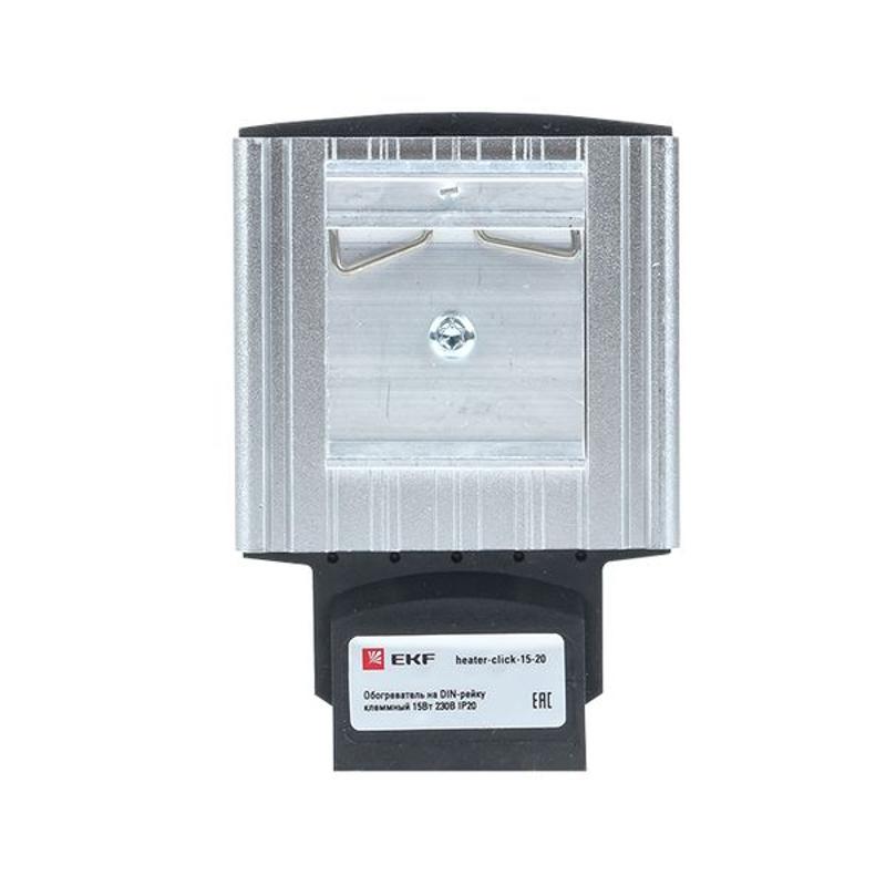 Обогреватель на DIN-рейку клеммный 15Вт 230В IP20 EKF PROxima | heater-click-15-20 | EKF — миниатюра 8