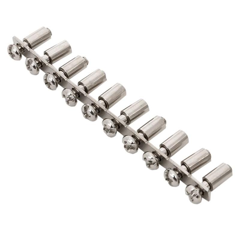 Перемычка тип 10PIN для двухуровневых клемм 4,0 мм2 (10 шт.) | plc-per-10PIN-2-4 | EKF — EKF