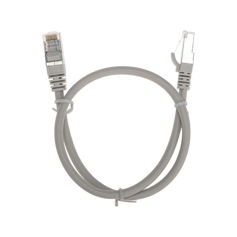 Патч-корд F/UTP CAT 6, RJ45-RJ45, 26AWG, LSZH, серый, 0.5м REXANT | 02-0210-05 | REXANT — REXANT