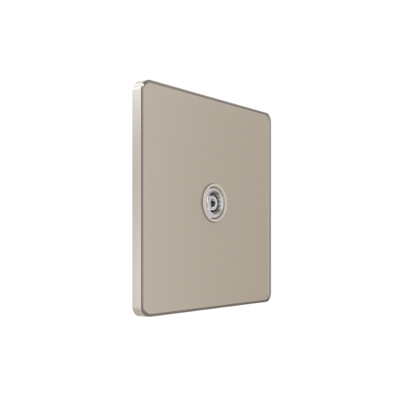 Systeme Infinity, Розетка телевизионная С/У TV/FM 5-1000MГц, Песчаный берег — Systeme Electric