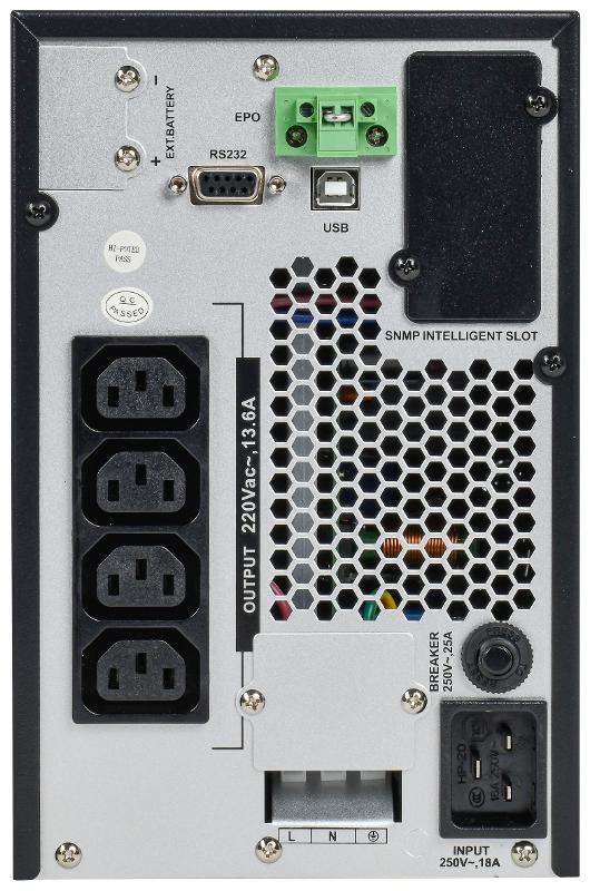 ITK ELECTRA OT ИБП 2кВА/2кВт LCD 72VDC без АКБ c рег. з/у | EOT-0002KVA-1-L | ITK — миниатюра 3