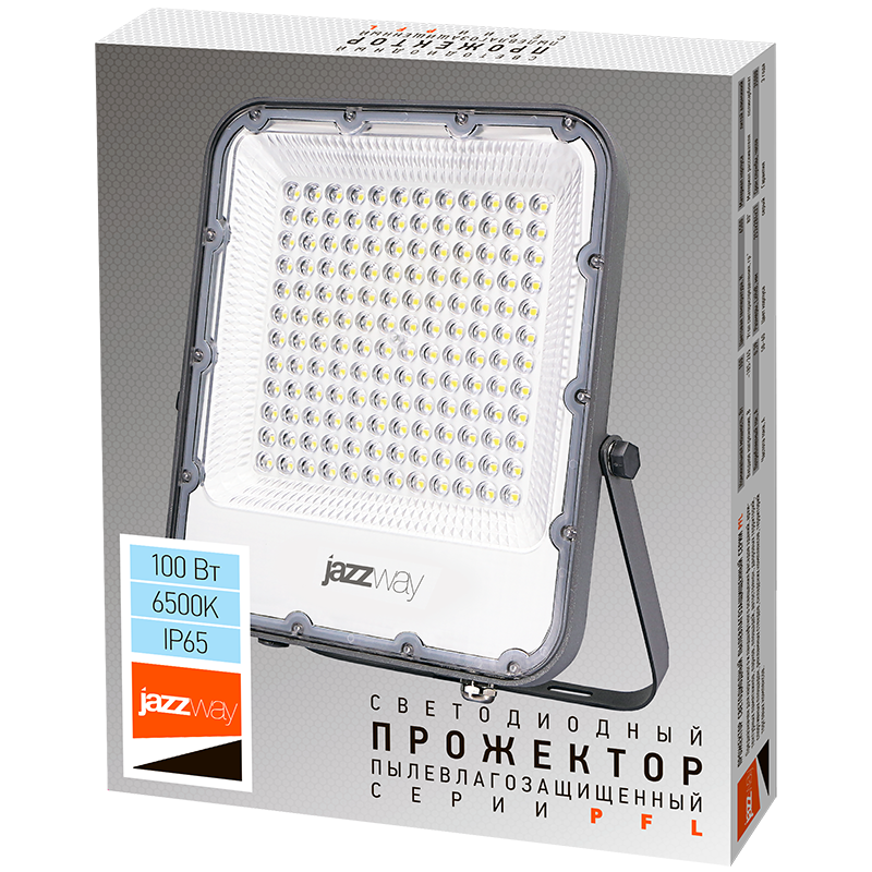 Прожектор светодиодный PFL- S4- 100w 6500K 80° IP65 | .5036437 | JAZZWAY — миниатюра 6
