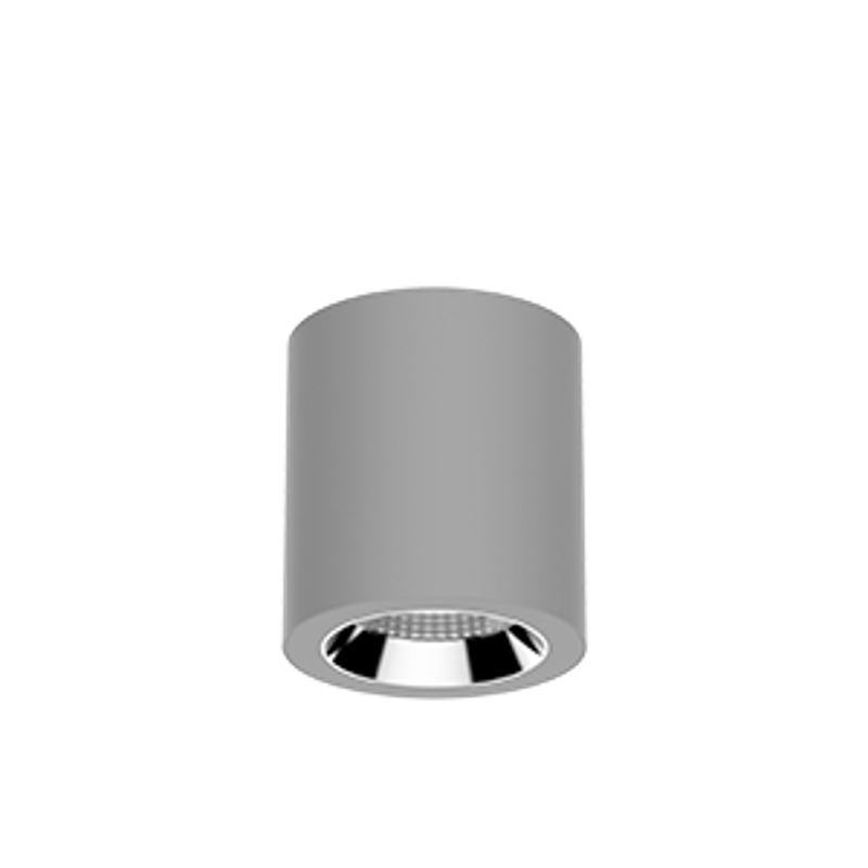 Светильник светодиодный DL-02 Tube накладной 125*135 18W 4000K 35° RAL7045 серый муар | V1-R0-H0113-20000-2001840 | VARTON — VARTON