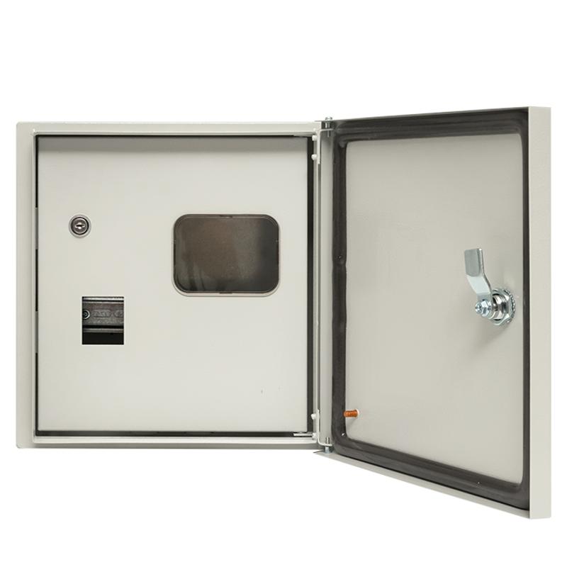 Щит учета ЩУ-1/1-1 двухдверный (ВхШхГ) 310х300х160мм IP54 IP31 Basic — миниатюра 5