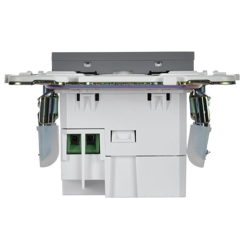 SKANDY Розетка USB A+C 3,1А SK-R14Gr серый  | SK-U22-D31-K03 | IEK — миниатюра 3