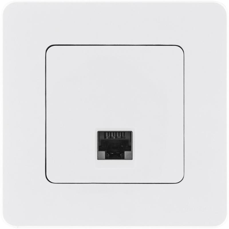 Розетка компьютерная RJ45 категория 6 UTP - Legrand Inspiria - белый | 673830 | Legrand; замена на арт. ИЭК 6738301 — Legrand