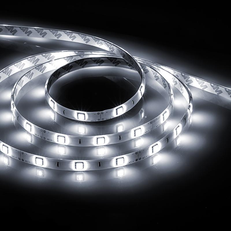 Лента светодиодная LS607/ 60SMD(5050)/м 14.4Вт/м 12V 5000*10*3.0мм 6500К, IP65 | 27652 | FERON — миниатюра 1