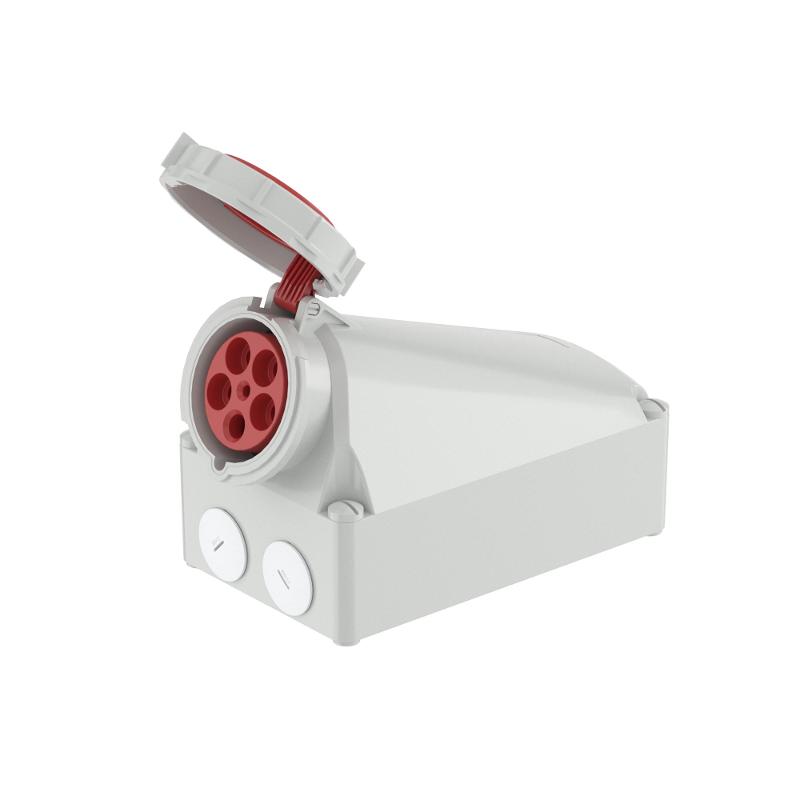 Розетка наружной установки IP67 125 A 3p+E+N 400V | DIS51512557 | DKC — миниатюра 1