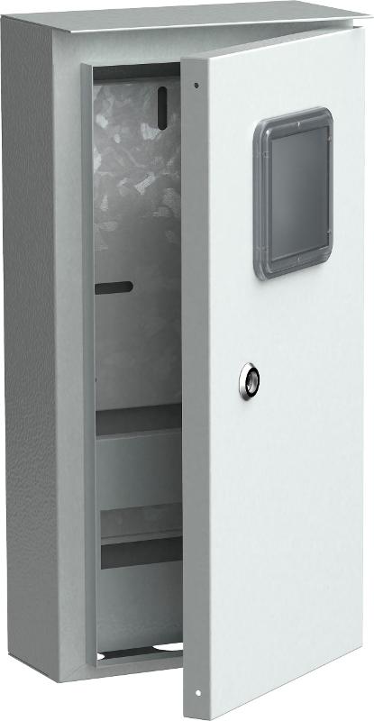 Корпус металлический коттеджный ЩУРн-3/9 (ВхШхГ) 500х250х135мм IP54 | MKM34-N-009-54-ZO | TITAN 5 IEK — миниатюра 3