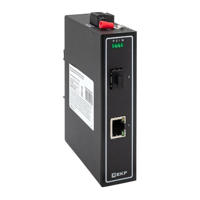 Медиаконвертер 10/100/1000Base-TX в 1000Base-X SFP TSX |TSX-MC-1GX1GT-SFP|EKF — EKF