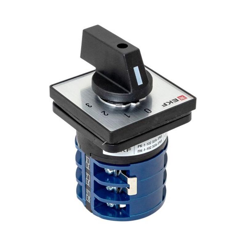 Переключатель кулачковый ПК-1-102 32А 2P «0-1-2-3» IP65 | pk-1-102-32-65 | EKF — миниатюра 19
