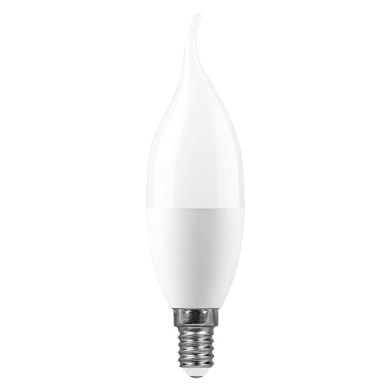 Лампа светодиодная LB-770 (11W) 230V E14 6400K свеча на ветру | 25952 | FERON — миниатюра 2