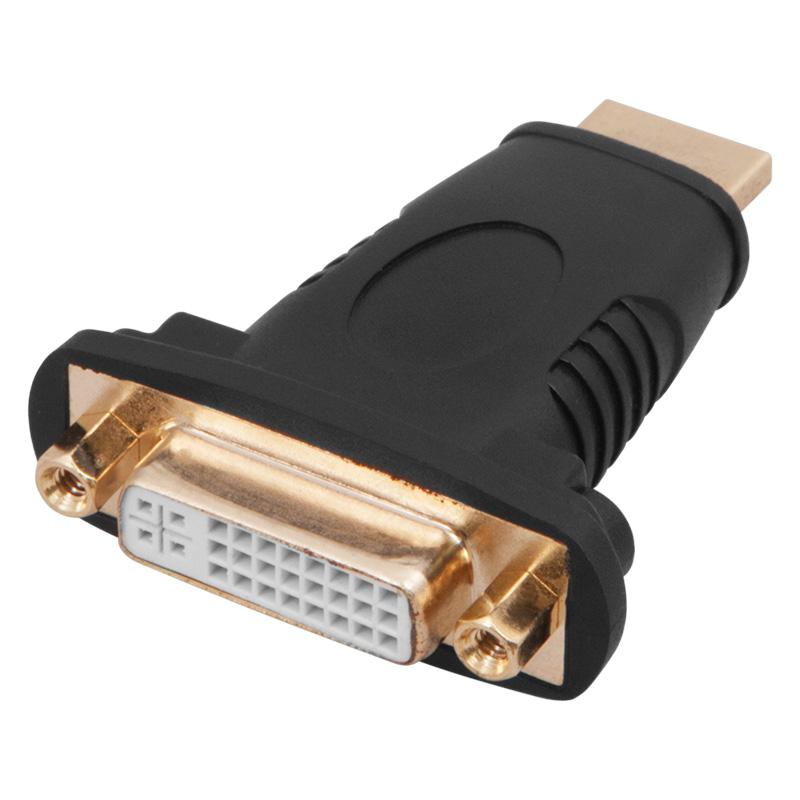 Переходник штекер HDMI - гнездо DVI-I | 17-6807 | REXANT — REXANT