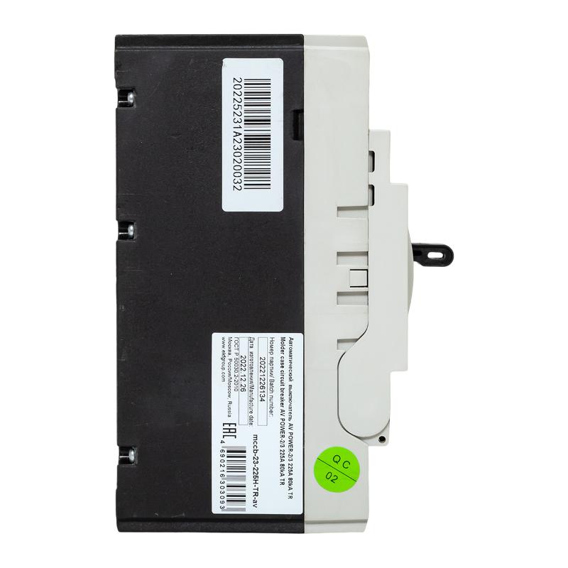 Выключатель автоматический AV POWER-2/3 225А 80kA TR AVERES | mccb-23-225H-TR-av | EKF — миниатюра 7