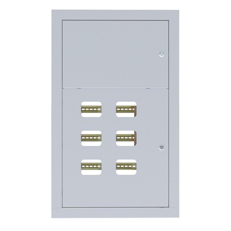 Щит этажный ЩЭ 6 кв. без слаботочного отсека (ВхШхГ) 1010х650х160 IP31 PROxima | mb10-v-6r | EKF — миниатюра 3