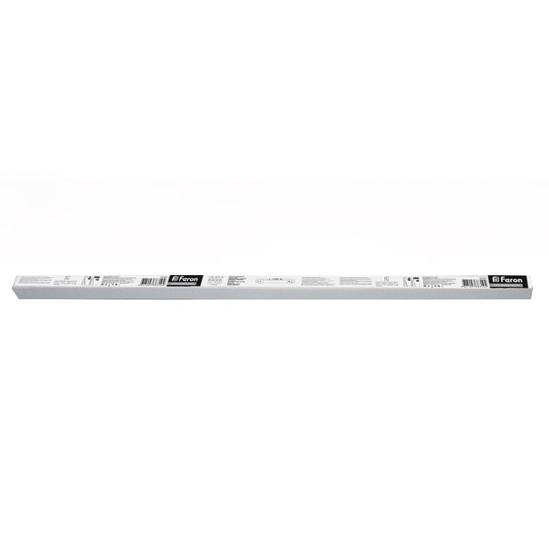 Лампа светодиодная линейная трубчатая LB-213 (10W) 230V G13 6400K стекло поворотная — миниатюра 4