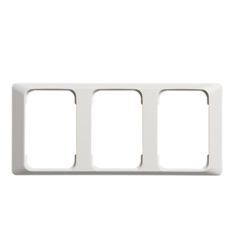 Рамка 3-постовая для DoubleSchuko, 100мм серия Jussi, белая | 2523-100  | 2TKA000821G1 | ABB — ABB