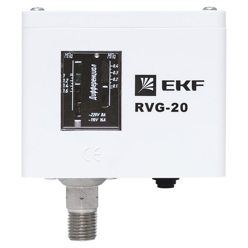 Реле избыточного давления EKF RVG-20-0,6 (0,6 МПа) | RVG-20-0,6 | EKF — миниатюра 10