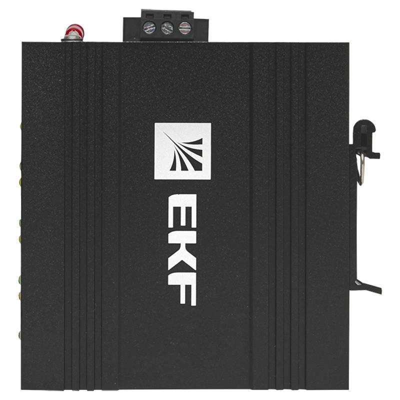 Промышленный неуправляемый коммутатор EKF TSX-100 8 портов 10/100 Мбит/с | TSX-100-UN-8 | EKF — миниатюра 8