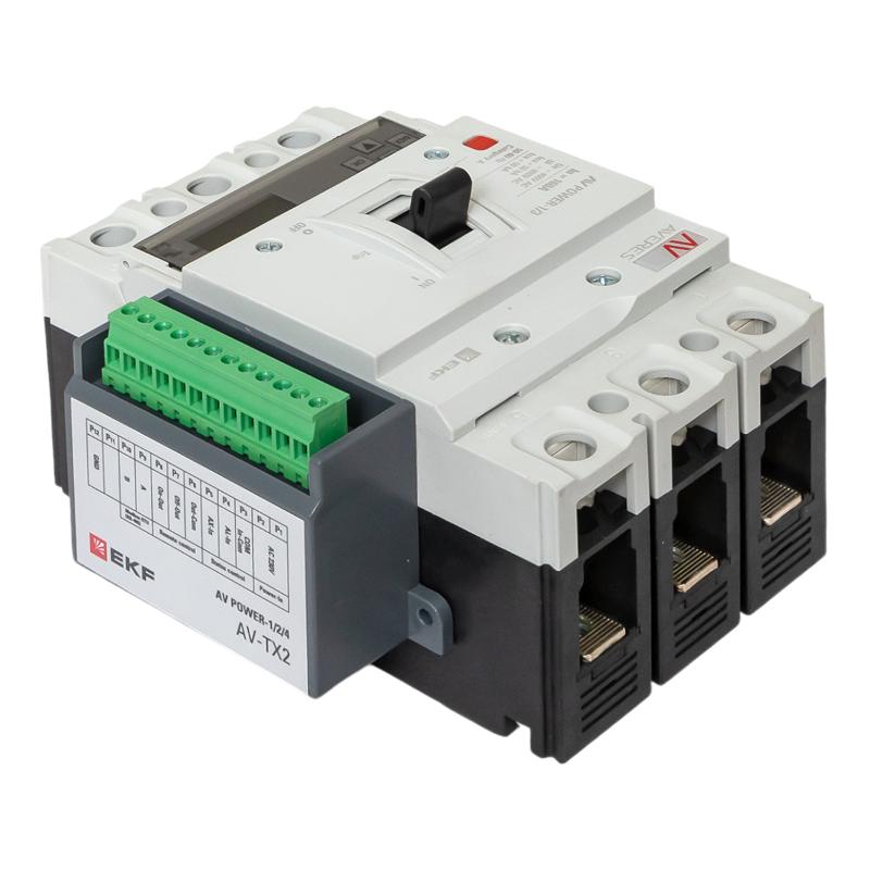 Выключатель автоматический AV POWER-1/3 160А 50kA ETU6.2 | mccb-13-160-6.2-av | EKF — миниатюра 13