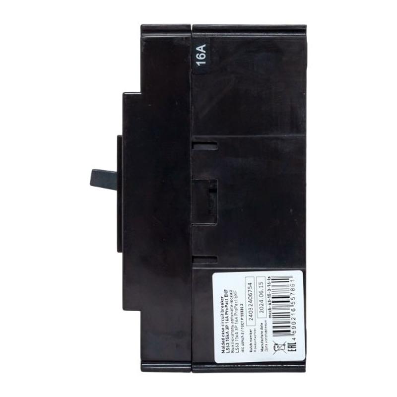 Выключатель автоматический LS63 15кА 3P 16А ProPact | mccb-63-15-3-16-ls | EKF — миниатюра 5