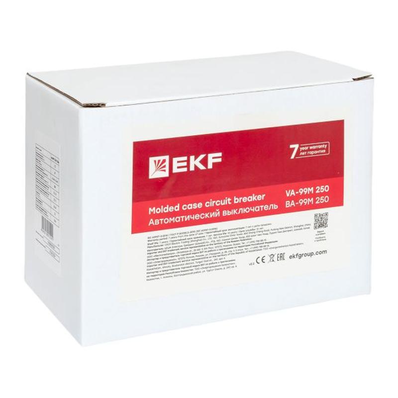 Выключатель автоматический ВА-99М 250/200А 3P 35кА EKF Basic | mccb99-250-200m | EKF — миниатюра 8