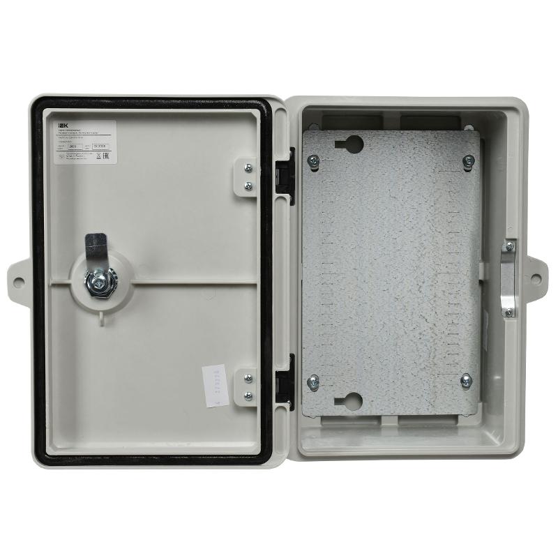 Корпус полиэстерный ЩМП 230х330х150 IP65 RAL 7035 | MKP21-N-023-033-15-65 | IEK — миниатюра 3