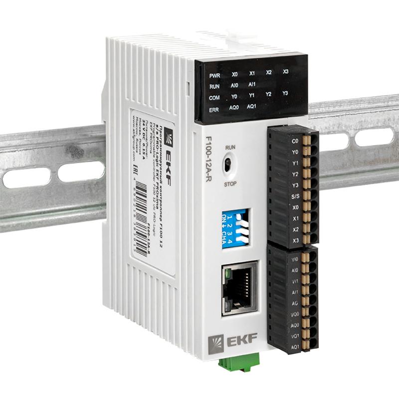 Программируемый контроллер F100 12 в/в PRO-Logic EKF PROxima | F100-12A-R | EKF — миниатюра 13