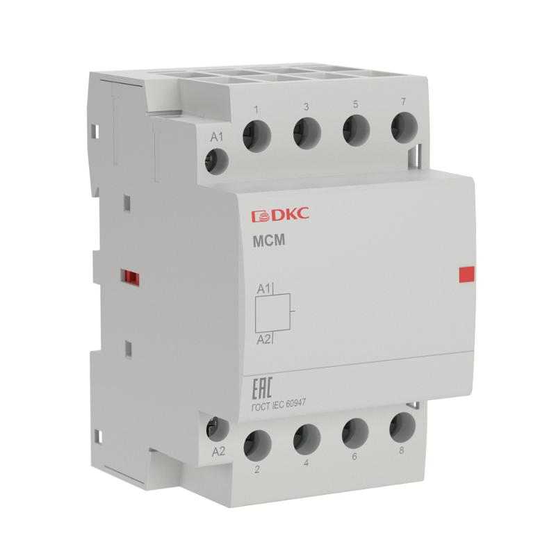 Контактор модульный YON max MCE 4п 63A 240В 4НО | MCE-63-40-A240 | DKC — DKC (ДКС)