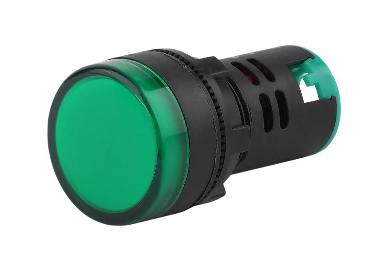 Лампа AD22DS(LED)матрица d22мм зеленый 230В (10/1000/12000) | Б0045619 | ЭРА — ЭРА (Энергия света)