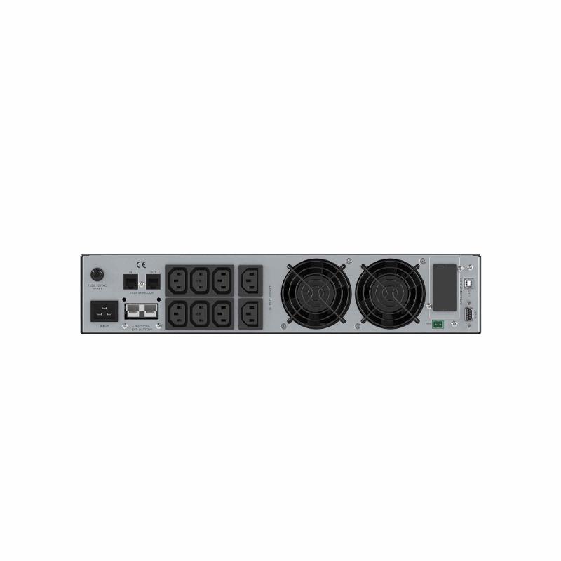 Онлайн ИБП, Small Rackmount, 2000VA/1800W, 8xIEC C13, Rack 2U, без АКБ | SMALLR2A0PI | DKC — миниатюра 8