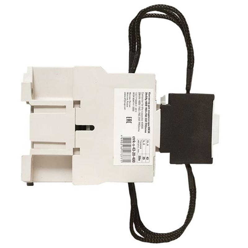 Контактор для конденсатора КМЭК 20квар 400В 2NО+1NC EKF PROxima | ctrk-s-43-20-400 | EKF — миниатюра 14