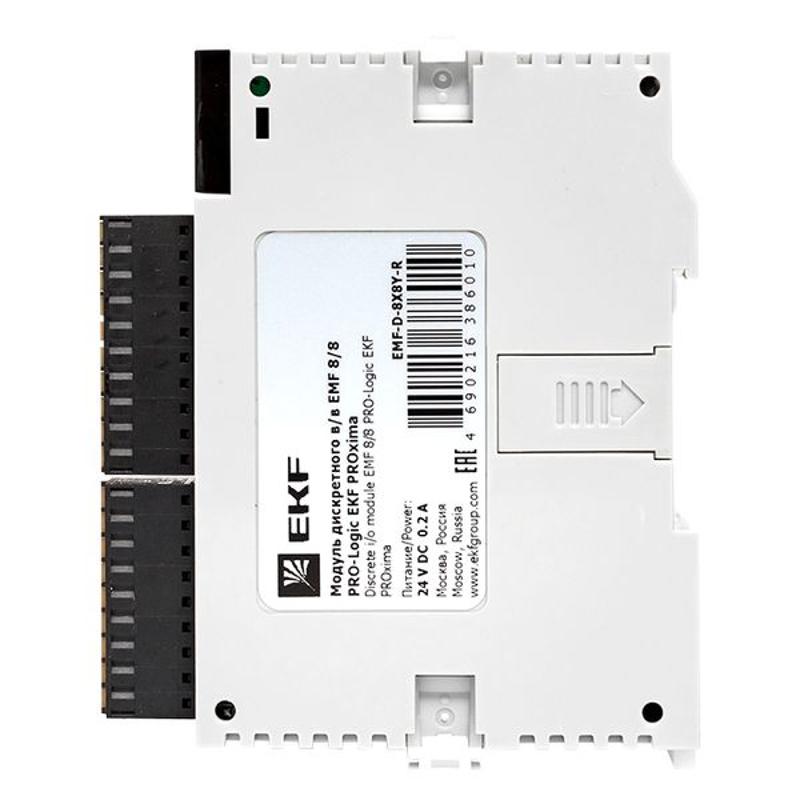 Модуль дискретного в/в EMF 8/8 PRO-Logic EKF PROxima | EMF-D-8X8Y-R | EKF — миниатюра 19