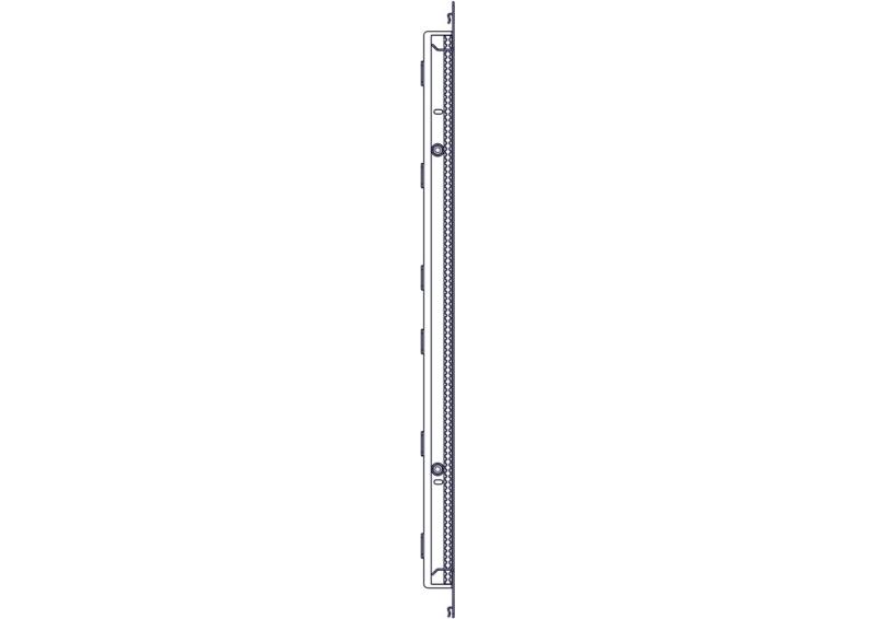Щеточный уплотнитель Systeme Electric, серия Excelente, 1U, 2шт, черный | ET8429 | SE — миниатюра 5