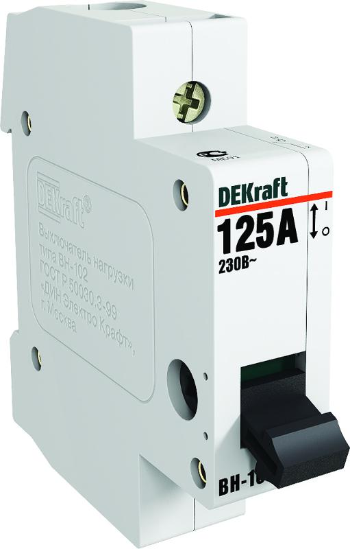 Выключатель нагрузки 1Р 32А ВН-102 | 17002DEK | DEKraft — миниатюра 2