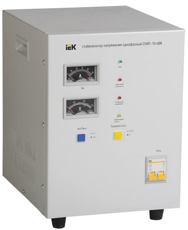 Стабилизатор напряжения СНИ1-10 кВА однофазный  | IVS10-1-10000 | IEK — IEK (ИЭК)