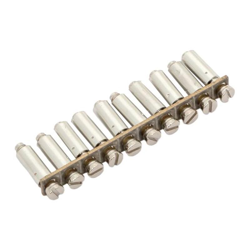 Перемычка тип 10PIN для UT 2.5 мм2| scr-ut-jum-2,5 | EKF — миниатюра 10