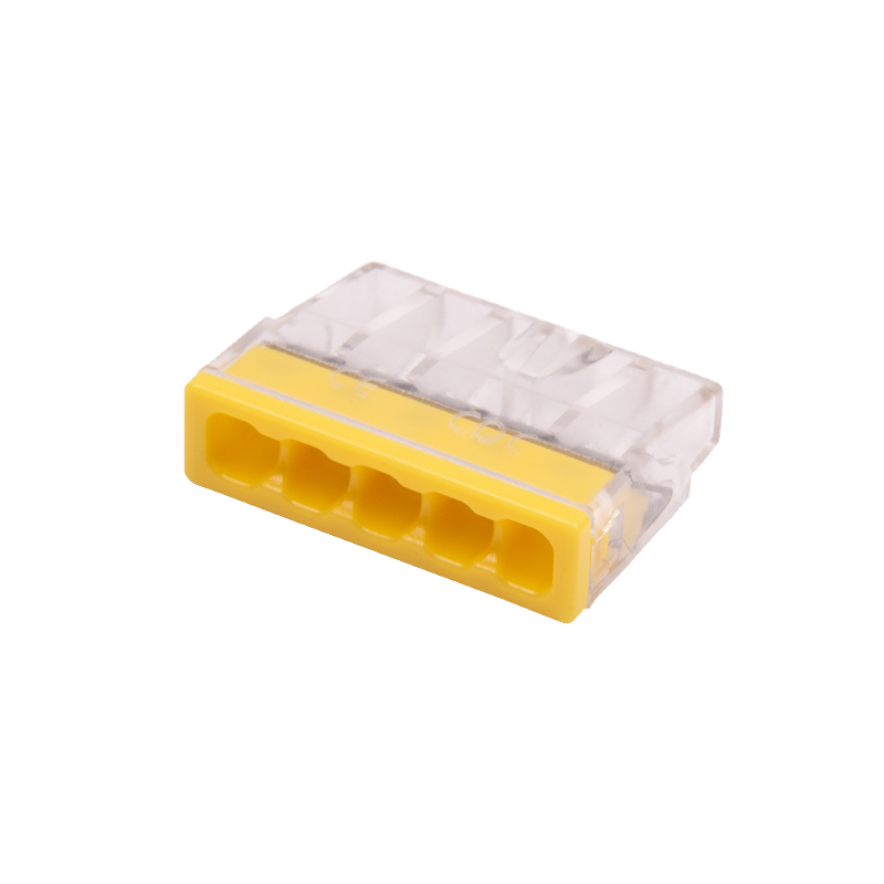 Клемма монтажная  нажимного соединения с пастой PTC-5P 2273-245 450V 32A 0,14-4.0mm2 / 50 шт./  |5051188| Jazzway — Jazzway