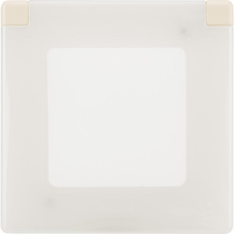 Inspiria Слоновая кость Рамка с защитной крышкой IP44 | 673921 | Legrand — Legrand