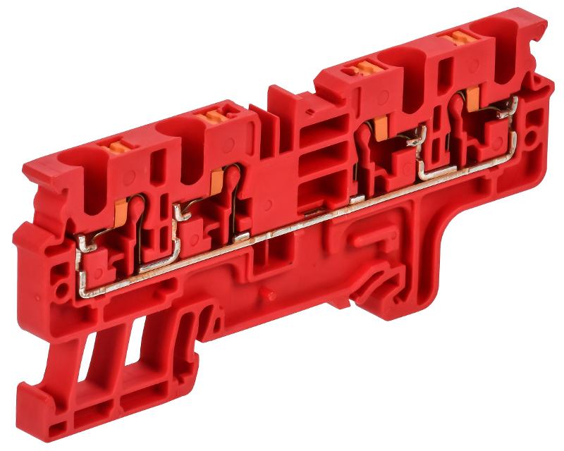 ARMAFIX Клемма пруж. Push In CP-MC 4 выв. 4мм2 красная | AF-CT22-00-4-K04-004 | IEK — IEK (ИЭК)